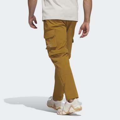 남성 Golf Brown 아디크로스 집오프 골프 팬츠