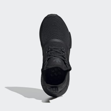 Youth Originals Black NMD_R1 Shoes