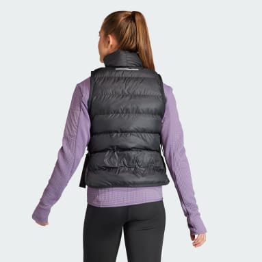 Women Running Black Ultimate Running Conquer the Elements Body Warmer Vest