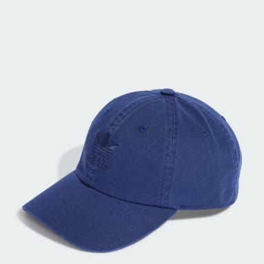 Originals Blue Adicolor Classics Trefoil Stonewashed Baseball Cap