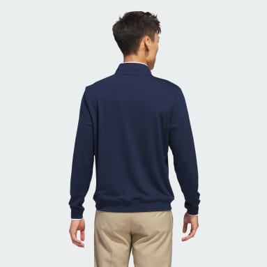 Mænd Golf Blå Lightweight Half-Zip overdel