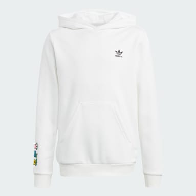 Buzo con Capucha adidas Originals x Hello Kitty Blanco Niño Originals