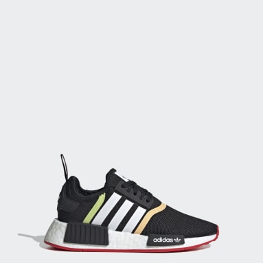 Youth Originals Black NMD_R1 Shoes