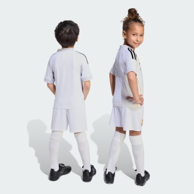 Miniconjunto local del Real Madrid 25/26 para niños