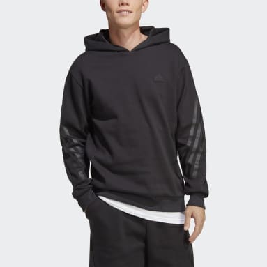 Men Sportswear Black Future Icons 3-Stripes Hoodie