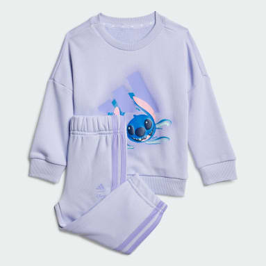 ชุดเสื้อและกางเกงจ็อกเกอร์ adidas Disney Lilo & Stitch สำหรับเด็ก