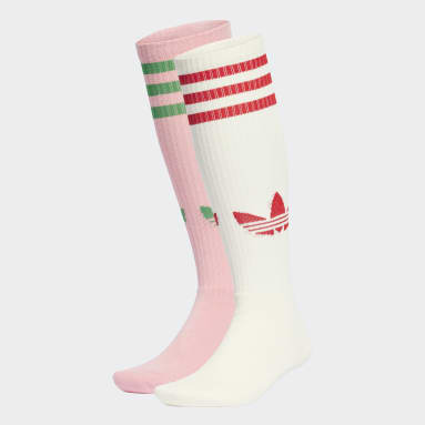 originals White adicolor 70s Knee Socks 2-Pack