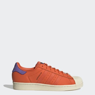 Men's Originals Orange Superstar Shoes