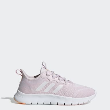 pink adidas running shoes