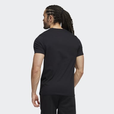 Men's Sportswear Black New York Logo Short Sleeve Graphic Tee