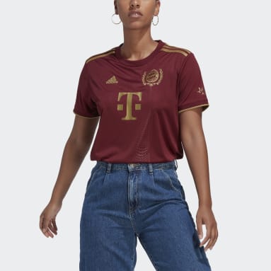 Kvinder Fodbold Burgundy FC Bayern 22/23 Wiesn trøje