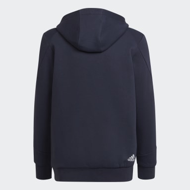 Sweat-shirt Future Icons 3-Stripes Hooded Bleu Enfants Sportswear