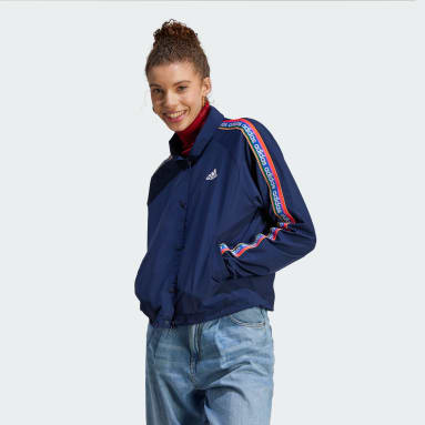 เสื้อโค้ชแจ็คเก็ต adidas x FARM Rio