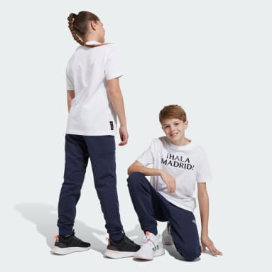 Kids Football White Real Madrid T-Shirt Kids