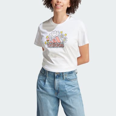 Women Sportswear Doodle Graphic T-Shirt