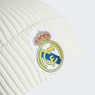 Soccer White Real Madrid Beanie