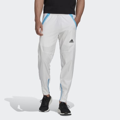 Sport Sun Polyester White Cricket Track Pants For Men