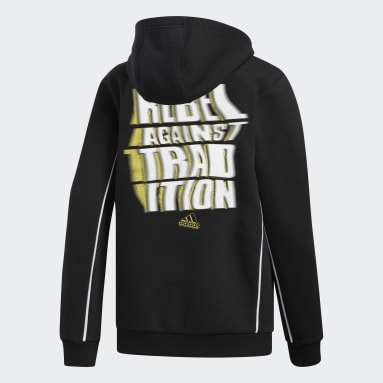 Kids Basketball Black Star Wars Rebel Against Tradition Hoodie