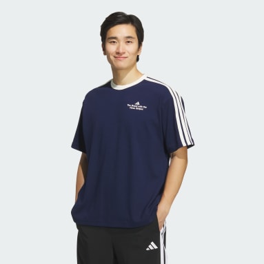 남성용 루스 핏 그래픽 티1