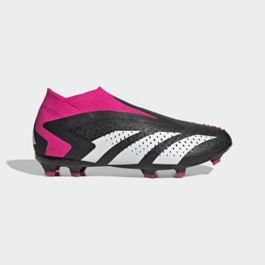 Botas de Futebol Predator Accuracy+ – Piso firme Preto Criança Futebol