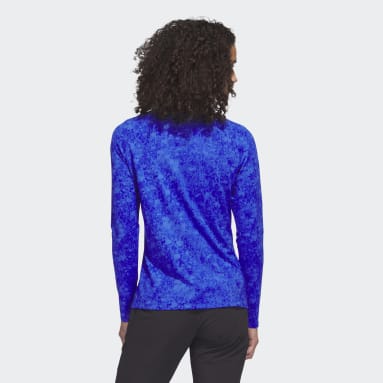 Frauen Golf Ultimate365 Tour Printed Golf Longsleeve Blau