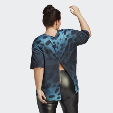 Women's Sportswear Blue adidas x 11 Honoré Tee (Plus Size)