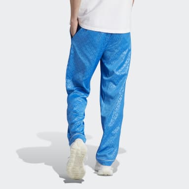 ผู้ชาย Originals สีน้ำเงิน กางเกงขายาวพิมพ์ลายโมโนแกรม Pajama