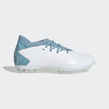 Botines Predator Accuracy.3 Terreno Firme Blanco Niño Fútbol