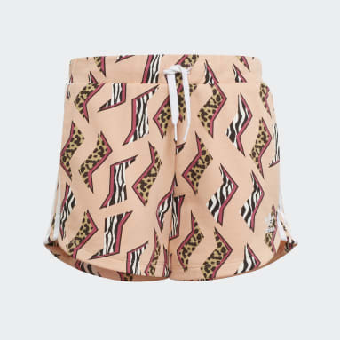 Youth 8-16 Years Originals Pink Allover Print Shorts