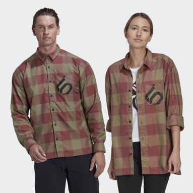 Five Ten Green Five Ten Brand of the Brave Flannel Shirt (Gender Neutral)