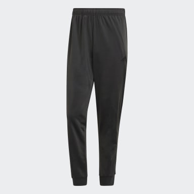Men's Sportswear Grey Essentials Warm-Up Tapered 3-Stripes Track Pants