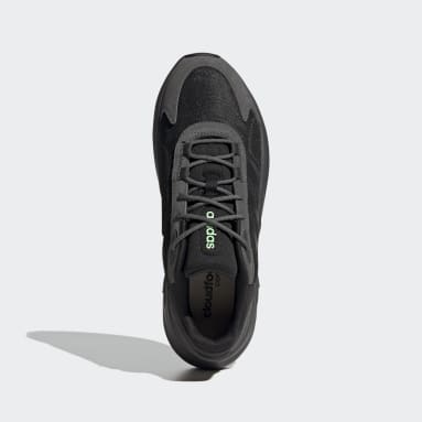 Men sportswear Black Ozelle Cloudfoam Lifestyle Running Shoes