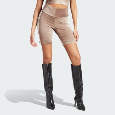 Women's Originals Beige Color Fade Tight Shorts