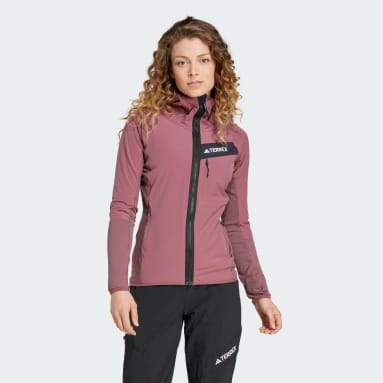 Bunda Terrex Techrock Hooded Wind Fleece