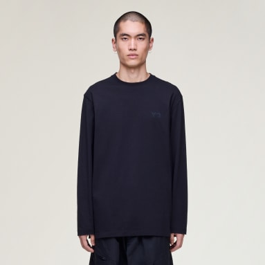 Y-3 LOGO LONG SLEEVE TEE