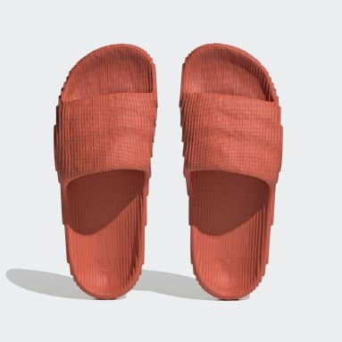 Adidas originals outlet ojotas rojas