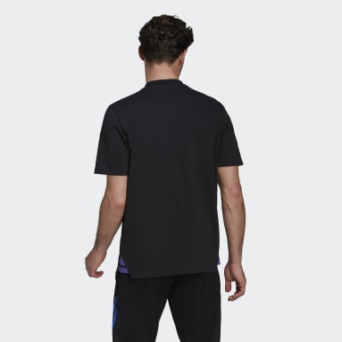 Polera con Cuello Condivo 22 Real Madrid Negro Hombre Fútbol
