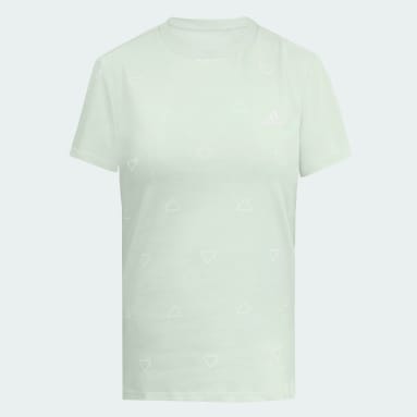 Camiseta Essentials Monogram Ajustada Estampada