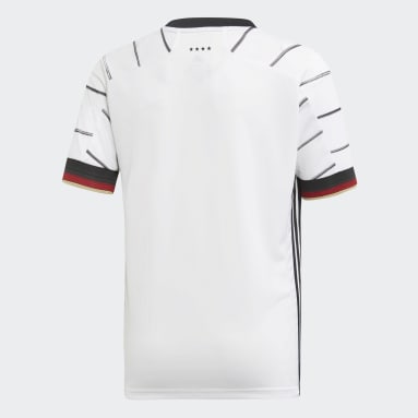 Camisa 1 Alemanha Branco Meninos Futebol