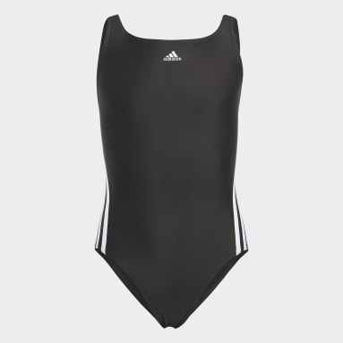 adidas Colorblock 3 Bandas negro bañador natación niño