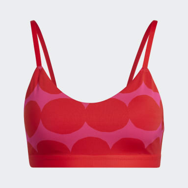 Top Deportivo All Me Marimekko Soporte Ligero Rosa Mujer Training