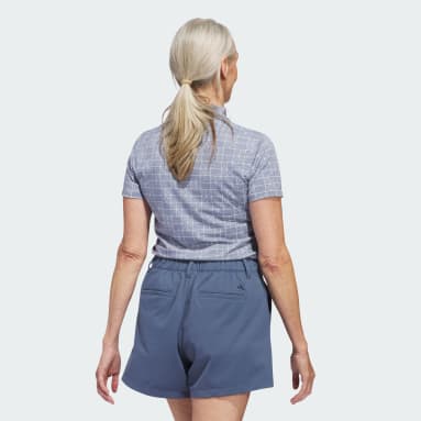Women's Golf Blue Go-To Printed Polo Shirt