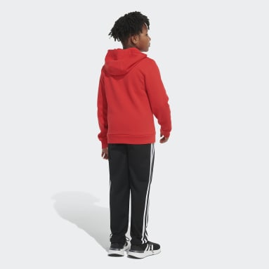Youth Training Red Essential Hoodie (Extended Size)