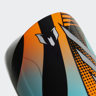 Football Black Messi Club Shin Guards