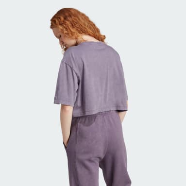 Women's Sportswear Purple ALL SZN Fleece Washed Tee