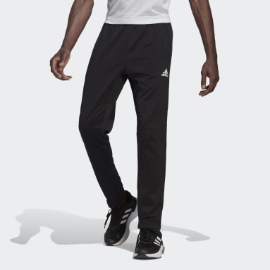 Άνδρες Γυμναστήριο Και Προπόνηση Μαύρο AEROREADY Game and Go Small Logo Tapered Pants