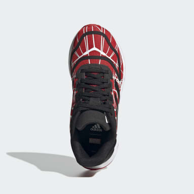 Chaussure à lacets adidas x Marvel Duramo 10 Miles Morales rouge Enfants 4-8 Years Sportswear