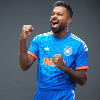 CAMISETA CRICKET INTERNATIONAL T20 Azul Hombre Crícket