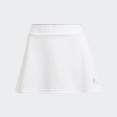 Girls Tennis White Club Skirt