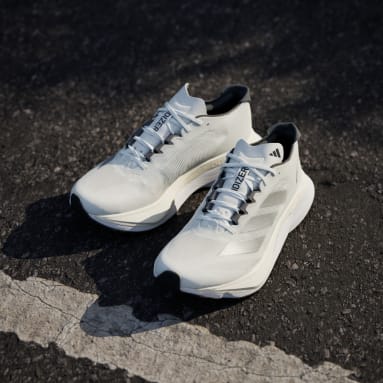 ผู้หญิง วิ่ง สีขาว รองเท้า Adizero Boston 12